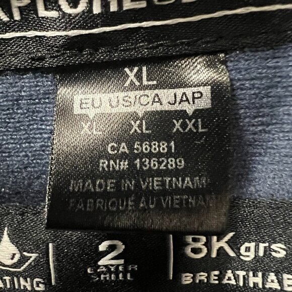 O'Neill Explore Series Jacket Men XL Snowboard 8Kmm Waterproof 8K grs Breathable - Picture 5 of 16